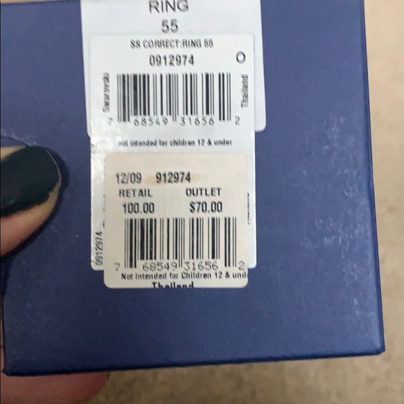 Swarovski Chrystal Statement Ring - Picture 3 of 5